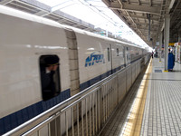 Osaka station, N700 shinkansen