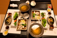 Dinner at Ryokan Kinsuikan